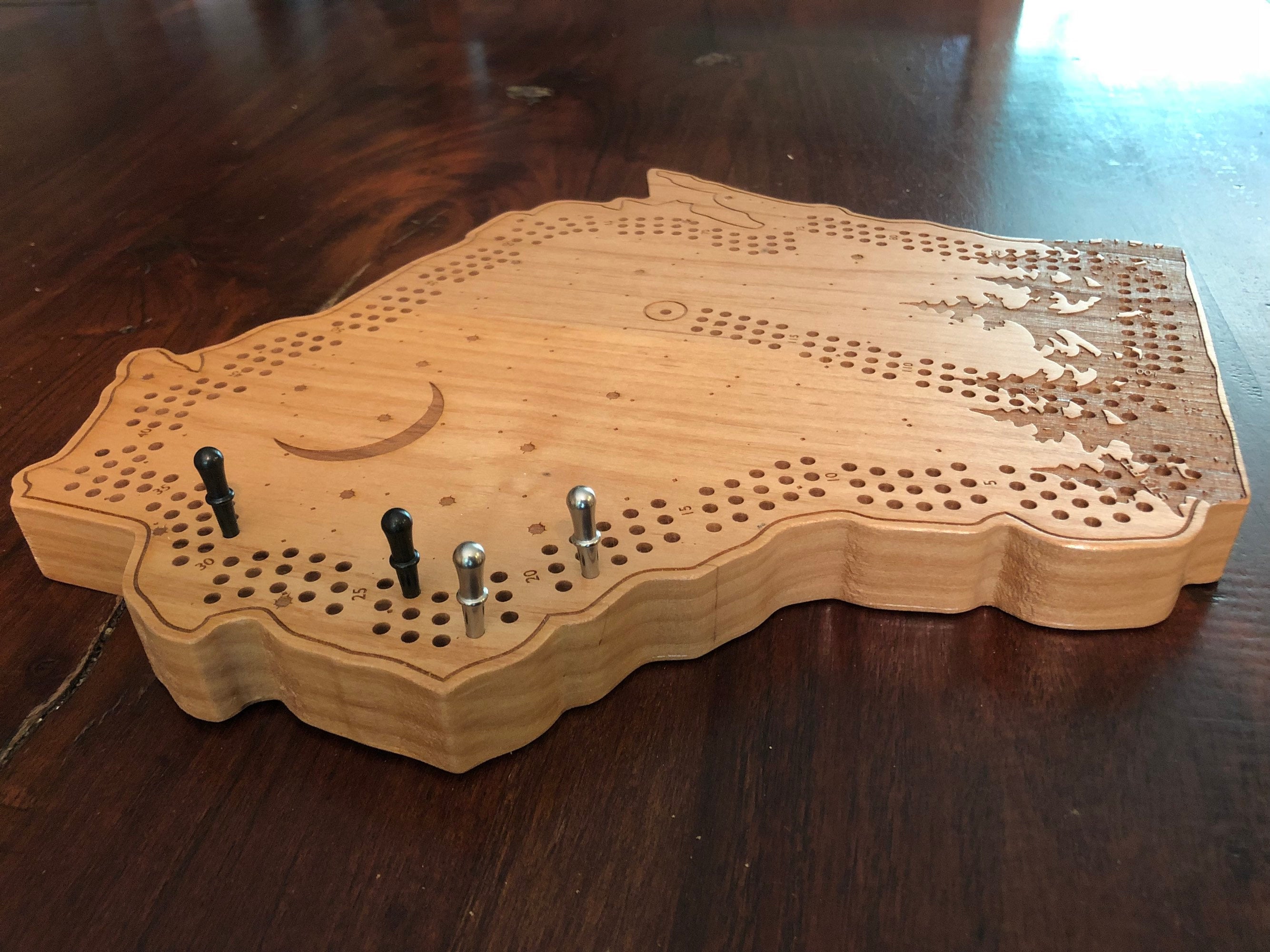 Up North on sale Cribbage Board