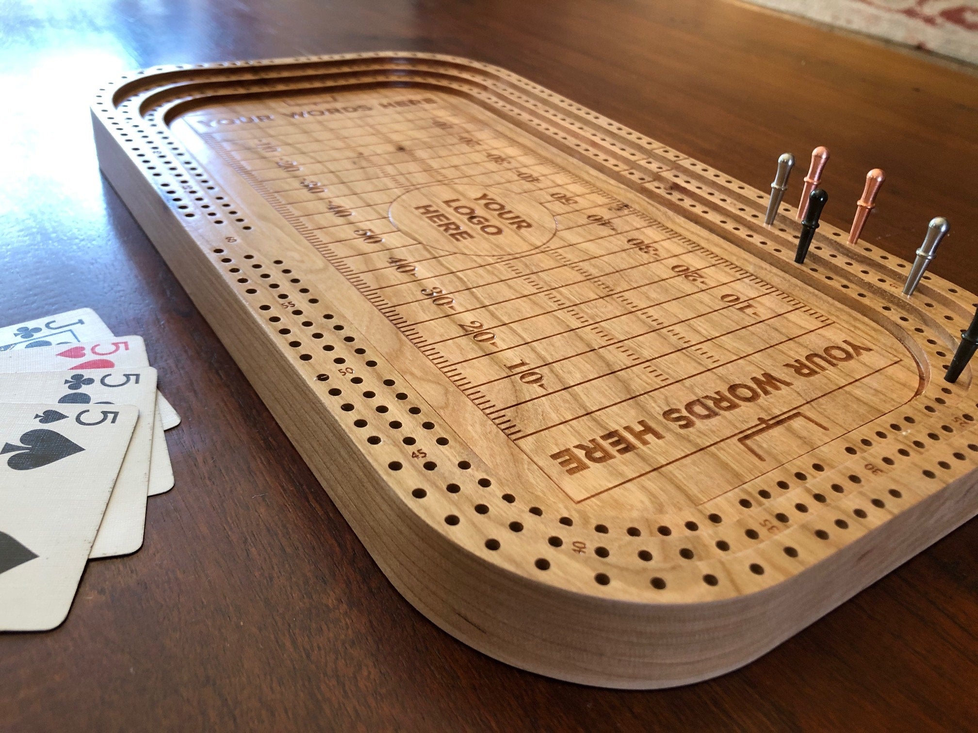 Cribbage Board- Soccer good